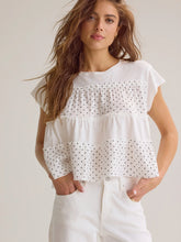 Harris Polka Dot Ruffle Top