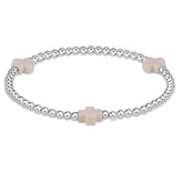 Signature Cross 3mm Sterling Bracelet
