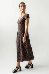 Kennedy Abstract Maxi Dress FINAL SALE