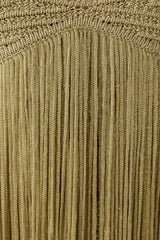 Renee Lurex Crochet Maxi Dress - Gold