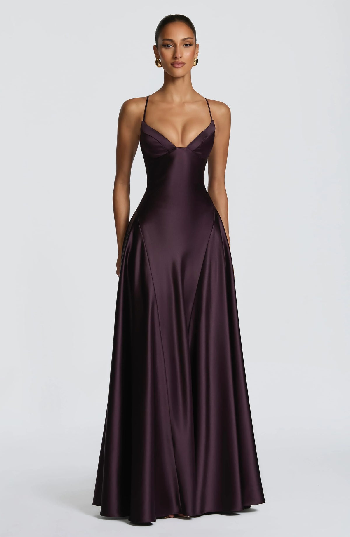Asterin Maxi Dress - Plum