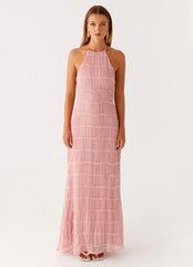 Aullie Maxi Dress - Pink