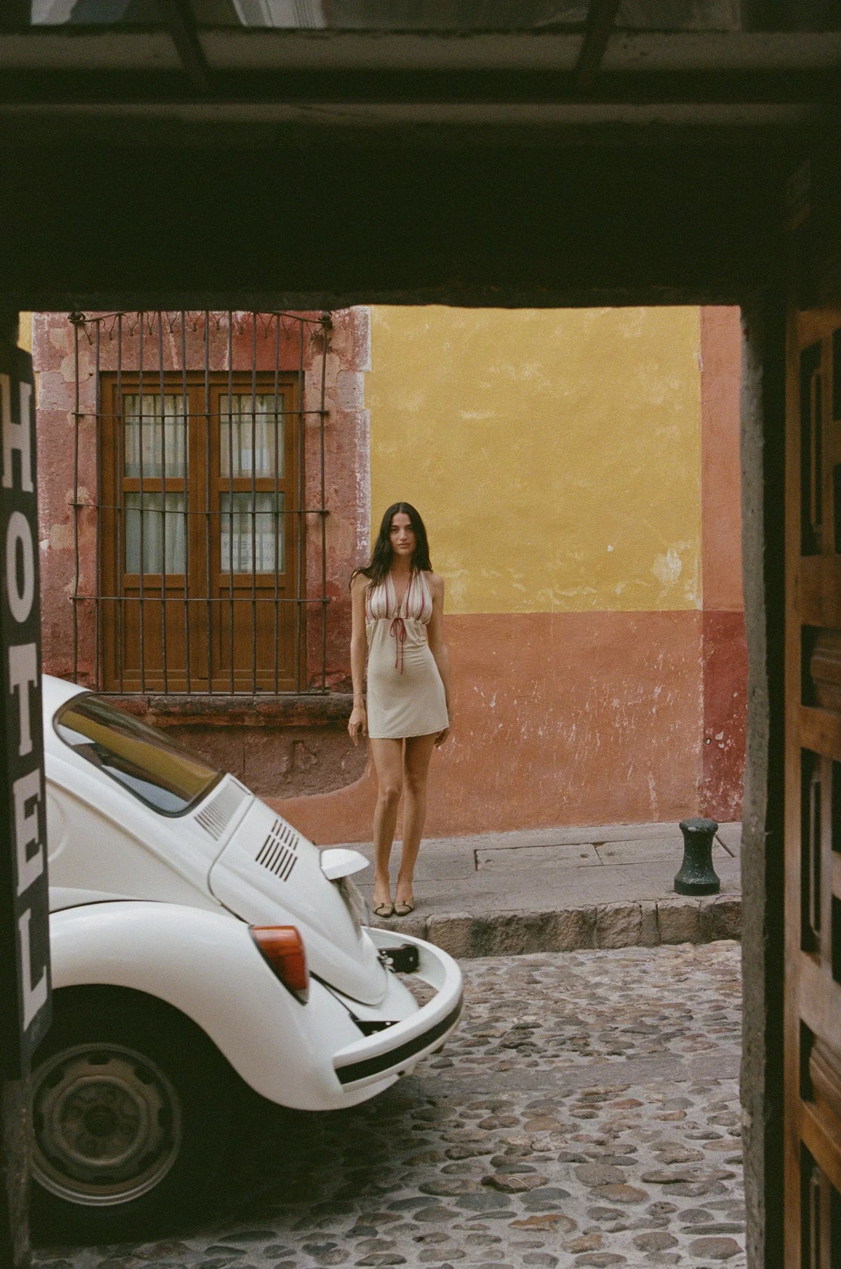 Theo Dress | Beige