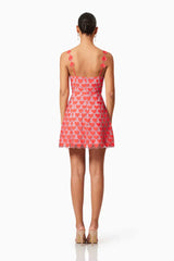 Heartthrob Mini Dress In Red