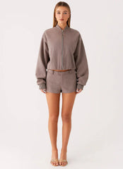 Thats Chill Bomber Jacket - Grey