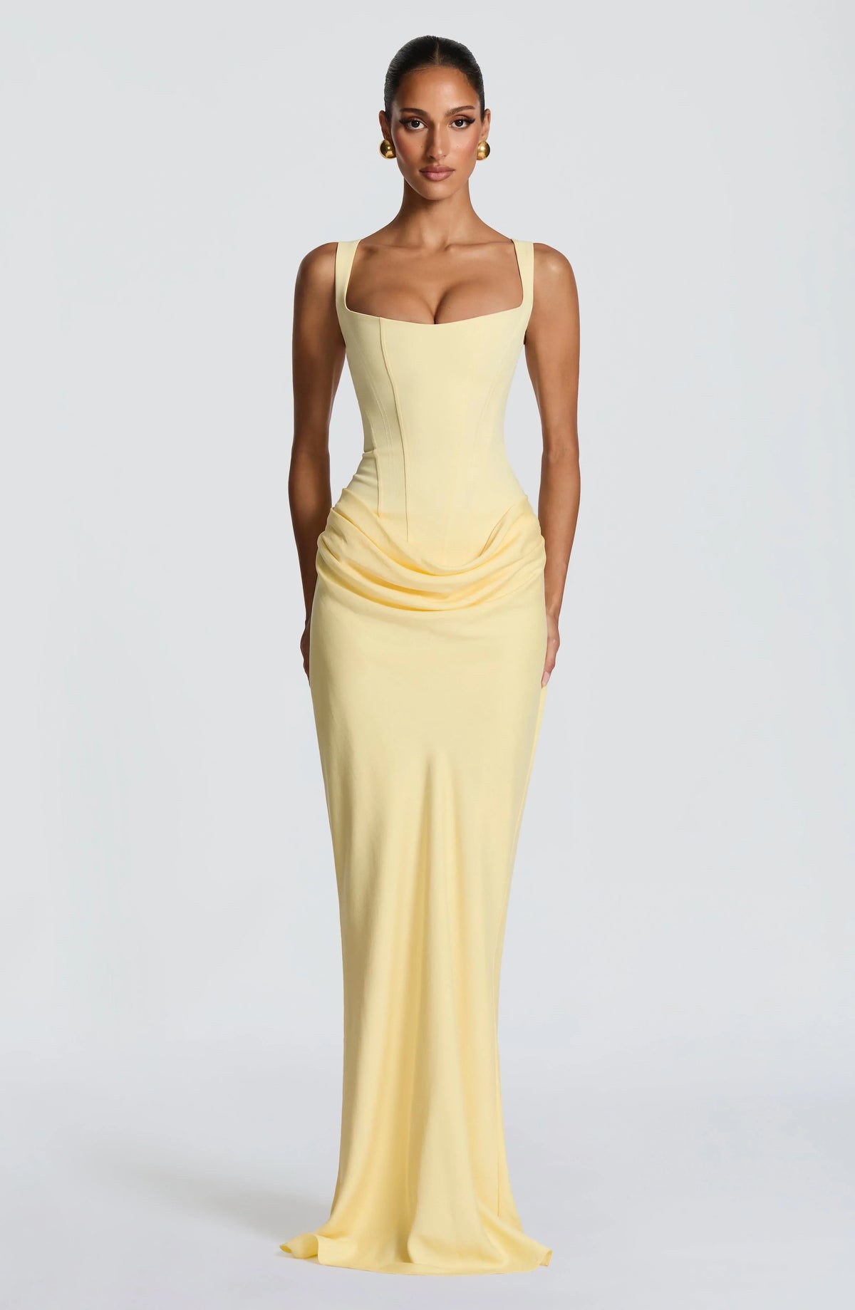 Cornelia Maxi Dress - Lemon