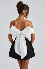 Serena Bow Mini Dress